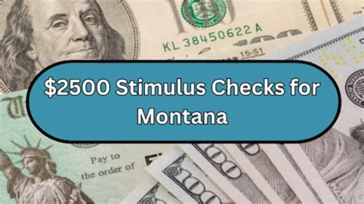 $2500 Stimulus Check: Montana Rebate Payment Date, How To Claim Online - SarkariResult