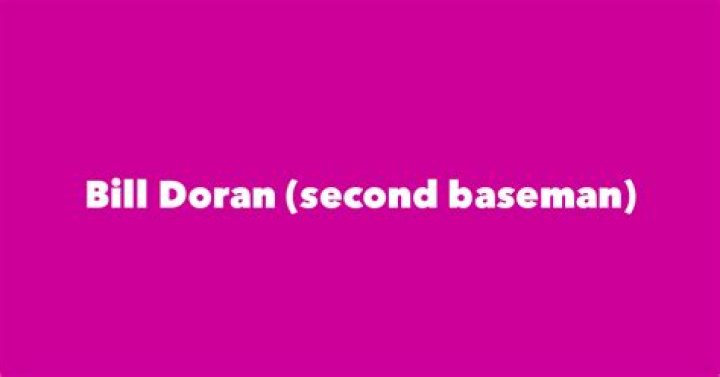 Bill Doran (second baseman)