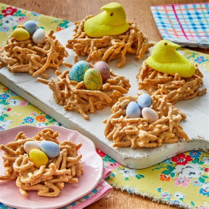 Bird's Nest Cookies - Celebrating Sweets