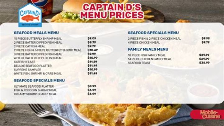 Captain D's Menu and Prices - SarkariResult