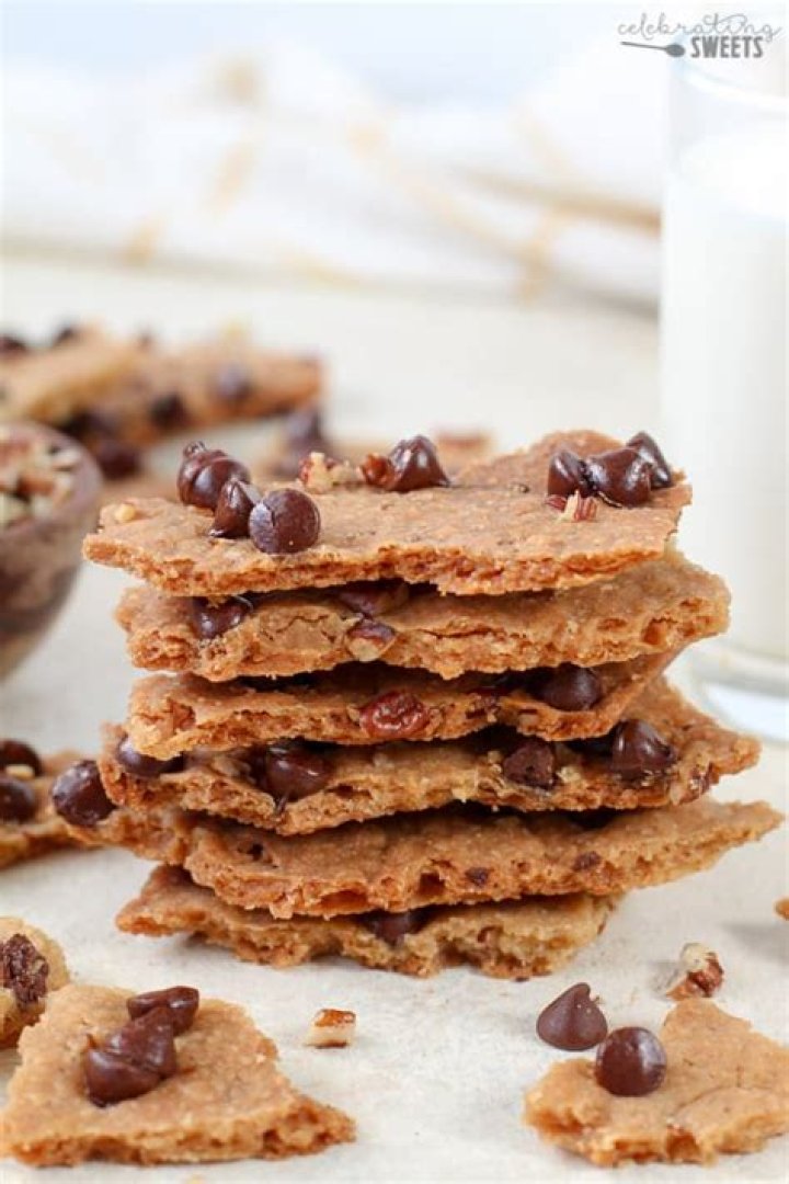 Chocolate Chip Cookie Brittle - Celebrating Sweets