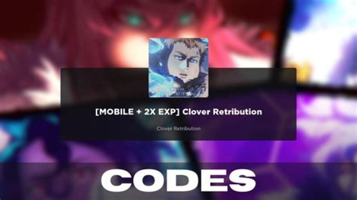 Clover Retribution Codes For March 2024 - SarkariResult