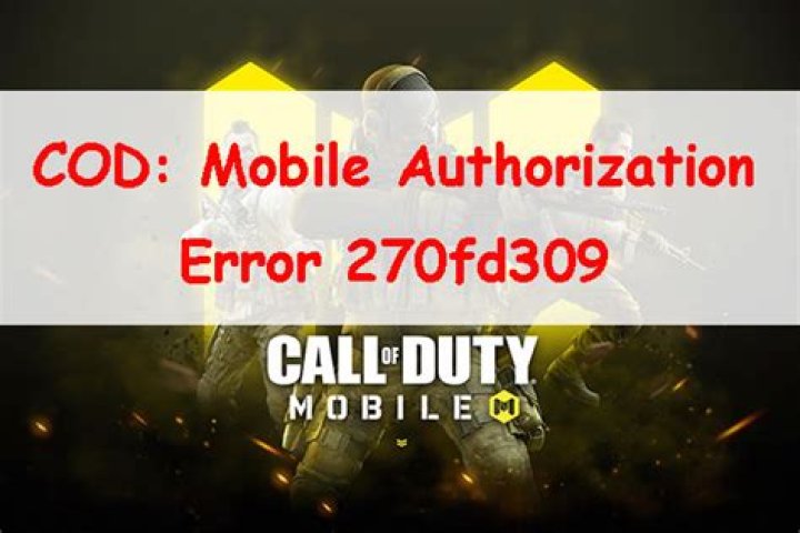 How to Fix COD Mobile Authorization Error 270fd309? - SarkariResult