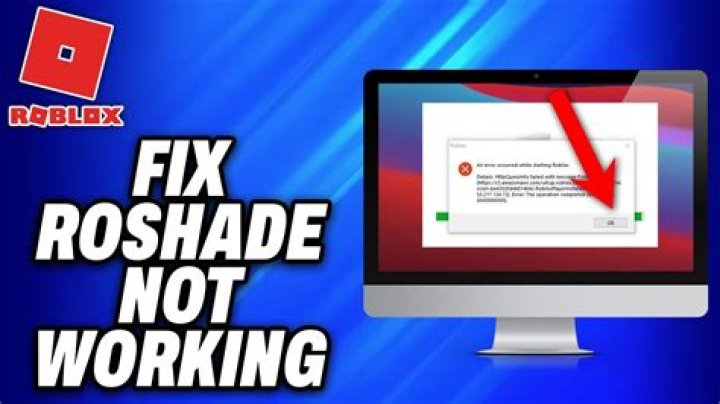 How to Fix / Solve RoShade Not Working - SarkariResult