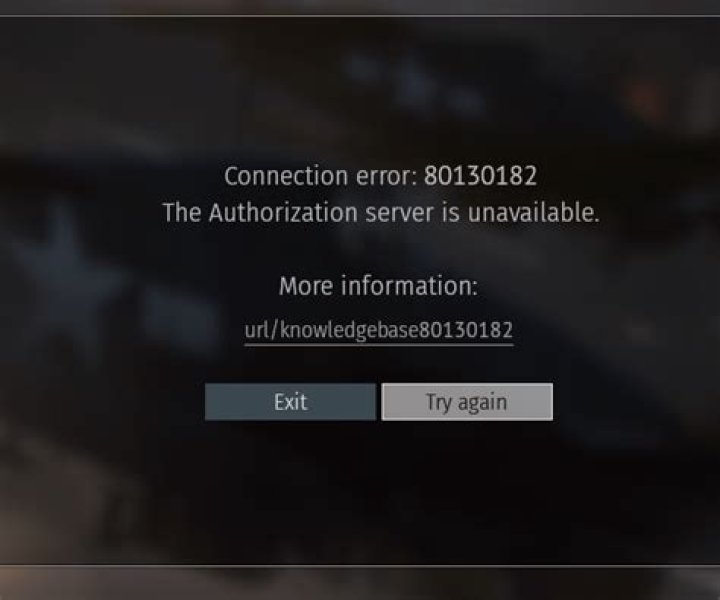 How to Fix / Solve: War Thunder Connection Error 80130182 The Authorization Server Is Unavailable - SarkariResult