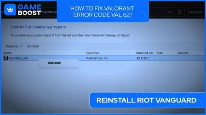 How To Fix Valorant Error Code Val 62? - SarkariResult