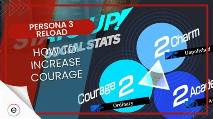 How to increase Courage in Persona 3 Reload? - SarkariResult