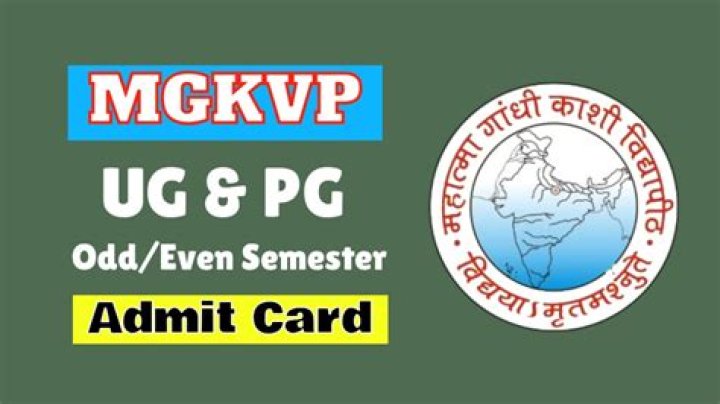 MGKVP Admit Card 2022 Sarkari Result Entrance Exam Date 2022 Out