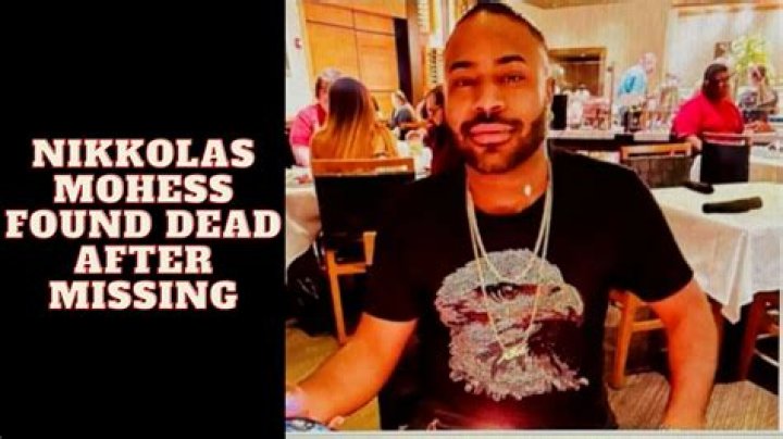 Missing Nikkolas Mohess Found Dead After Missing Sunday Night