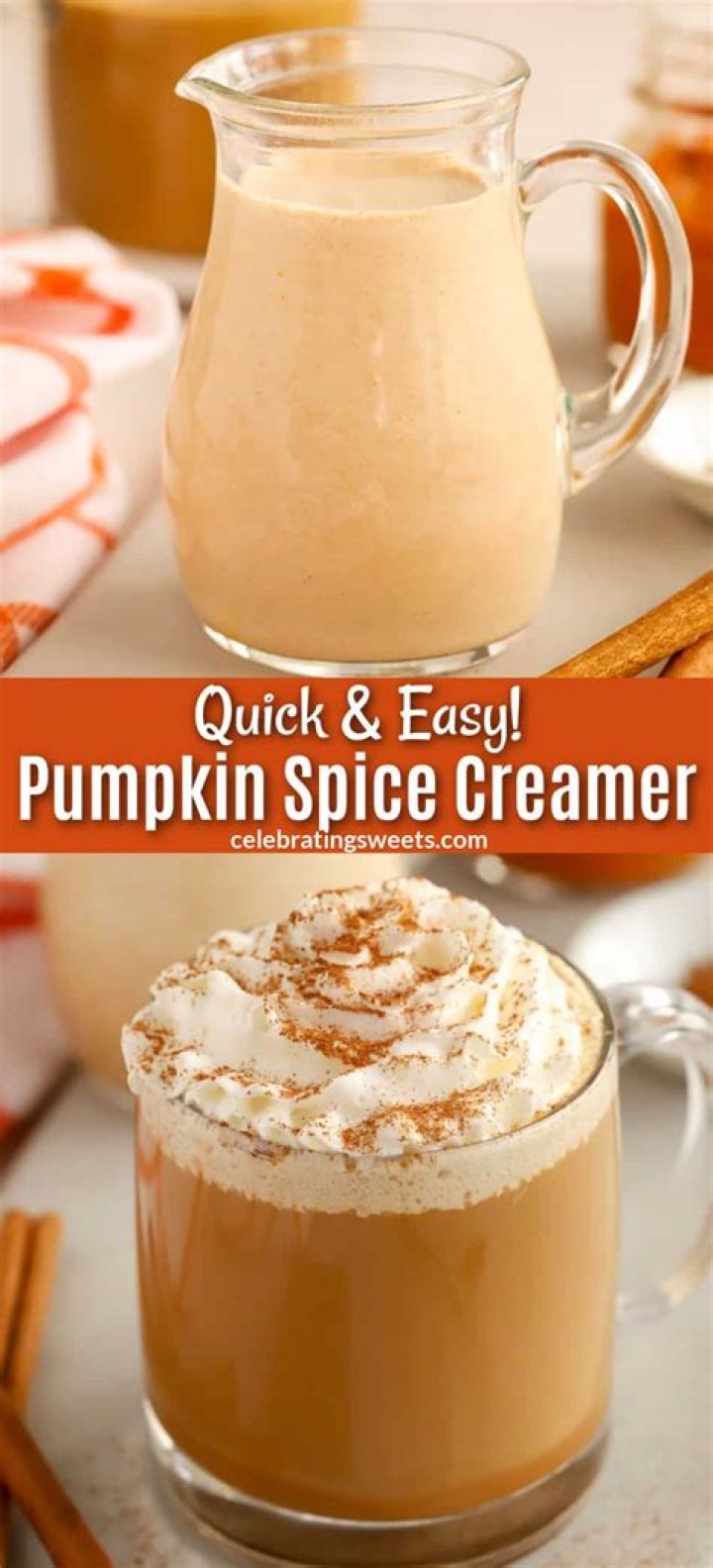 Pumpkin Spice Coffee Creamer - Celebrating Sweets