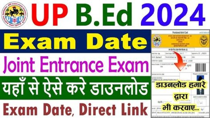 UPBED Admit Card 2024