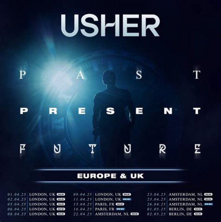 Usher 2025 UK And European Tour: Dates, Presale Details, Ticket Prices & Latest Updates - SarkariResult
