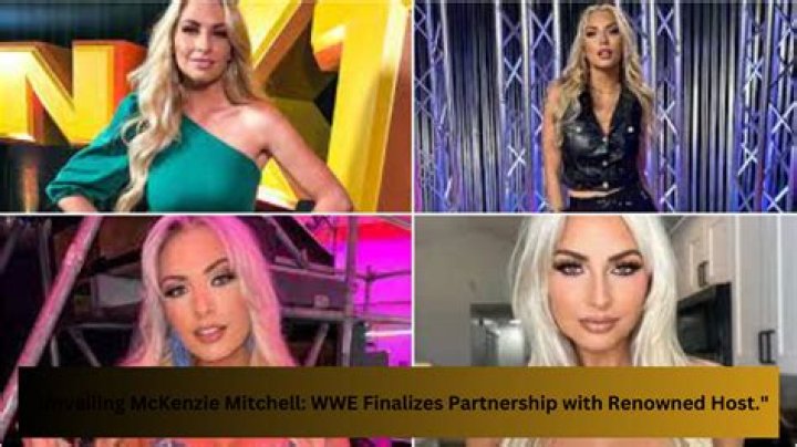 Who is McKenzie Mitchell? WWE concludes agreement with host. - SarkariResult